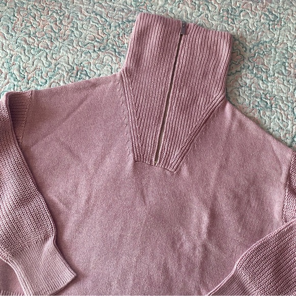 Rachel Zoe Half Zip Pullover Sweater - Picture 4 of 6